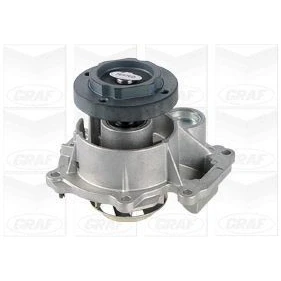 Imagem de GRAF PA1252 Bomba de água com junta mecânico Chapa aço para accionamento da correia trapezoidal estriada OPEL: Astra J Sports Tourer