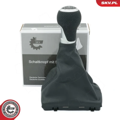 Imagem de ESEN SKV 63SKV415 Manete de mudanças 6 velocidades Couro AUDI: A4 B6 Avant, B7 Sedan