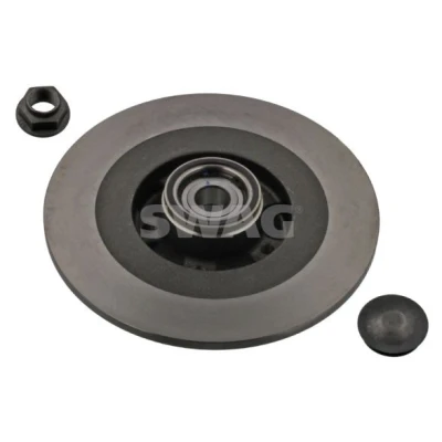 Imagem de SWAG 60 93 8303 Disco de travão Eixo traseiro 300 11 5 114,3 cheio oleado com o rolamento da roda, anel sensor do ABS
