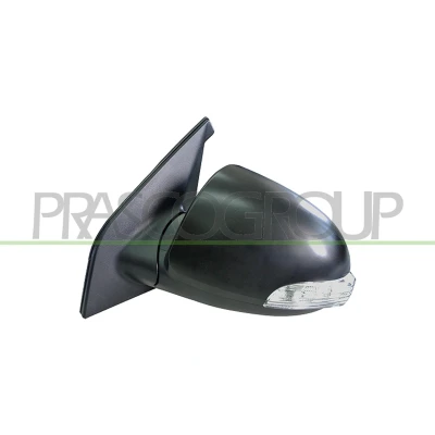 Imagem de Espelho retrovisor Prasco KI3227224 esquerda preto elétrico convexo, sem cor