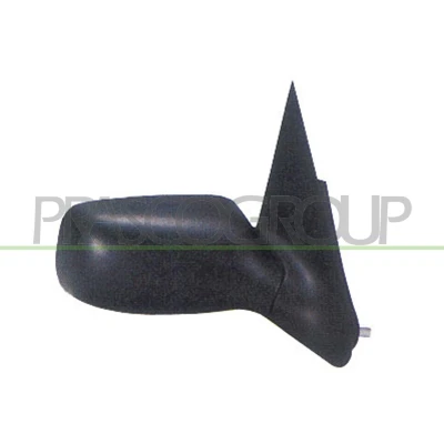 Imagem de Espelho retrovisor Prasco FD1037123 à direita preto manual ajustável pelo interior, ajuste: por cabo de aço, convexo