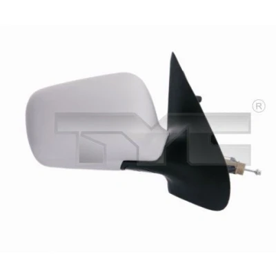 Imagem de Espelho retrovisor Tyc 337 0052 esquerda com subcapa ajuste: por cabo de aço, não esférico