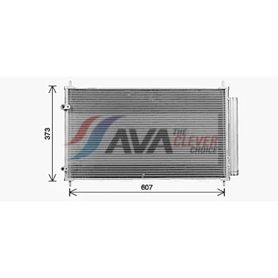 Imagem de PRASCO TO5773D Condensador com secador 15,5 10,2 Alumínio 620 R 1234yf, 134a