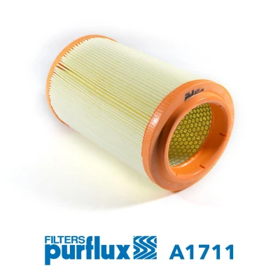 Imagem de PURFLUX A1711 Filtro de ar 261 161 Cartucho filtrante KIA: K2500 Camião plataforma/Chassis