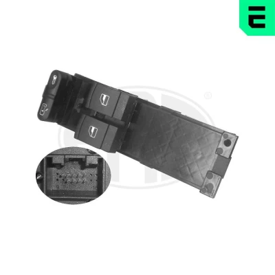 Imagem de ERA 662409 Interruptor, elevadores dos vidros à frente, lado esquerdo VOLKSWAGEN: Golf 4, Passat B5 GP Variant, Sedan