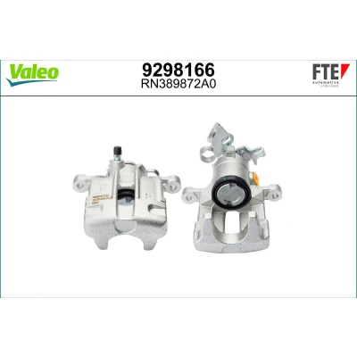 Imagem de FTE 9298166 Pinça de travão cinzento Ferro fundido Eixo traseiro direito sem suporte CITROËN: C8 II