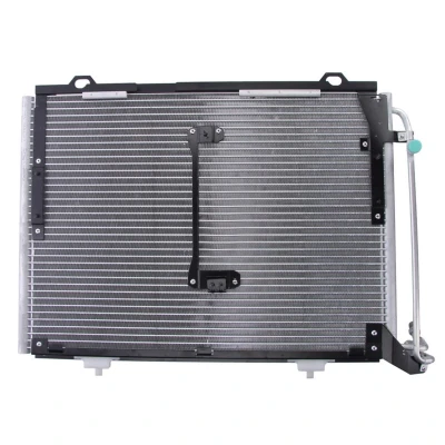 Imagem de NRF EASY FIT 35214 Condensador com retentor 14,6 8,6 Alumínio 560 MERCEDES BENZ: Classe C Sedan, T modell, CLK Cabrio