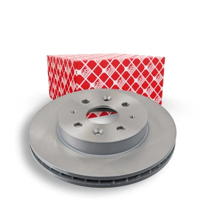 Imagem de FEBI BILSTEIN 108517 Disco de travão Eixo dianteiro 253 24 4 100 interior ventilado revestido