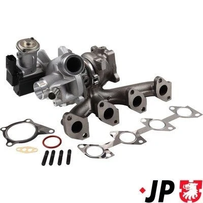 Imagem de JP GROUP 1117411500 Turbocompressor accionado pelos gases de escape com juntas AUDI: A3 Hatchback, Sportback