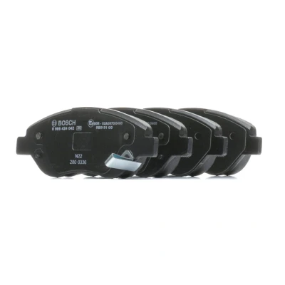 Imagem de BOSCH 0 986 424 042 Jogo de pastilhas para travão disco Baixo teor metálico com sensor desgaste integrado FIAT: Tipo Hatchback, Carrinha