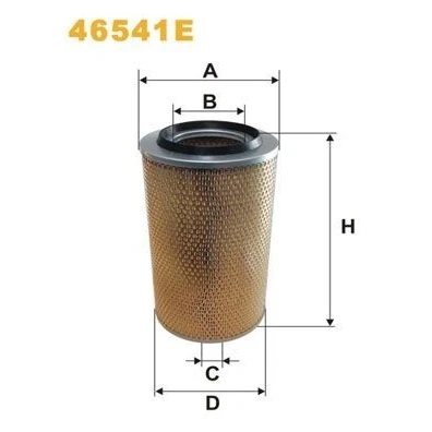 Imagem de WIX FILTERS 46541E Filtro de ar 383 227 Cartucho filtrante MAGIRUS DEUTZ: M Series