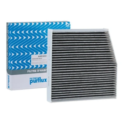 Imagem de PURFLUX AHC402 Filtro, ar do habitáculo Filtro de carvão ativado 255 254 44 MERCEDES BENZ: Classe A, CLA Coupe, Carrinha