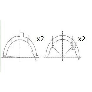 Imagem de FAI AutoParts BT3011 STD Anilha de afastamento, cambota MERCEDES BENZ: W123 Sedan, Classe C T modell, E Sedan