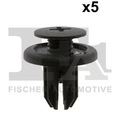 Imagem de FA1 10 30008.5 Grampo, friso preto MINI: Cabrio, Hatchback