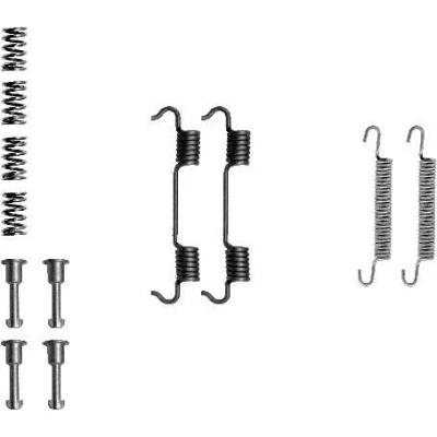 Imagem de TEXTAR 97012600 Kit de acessórios, maxilas travão estacionamento BMW: 3 Touring, Sedan, 1 Coupe