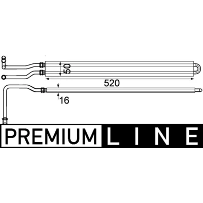 Imagem de MAHLE ORIGINAL CLC 229 000P Radiador de Óleo