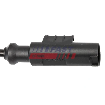 Imagem de FAST FT80563 Sensor de ABS Eixo traseiro esquerdo, direito activo 2pólos 14mm preto oval Macho FORD: Focus 2 Kombi, KUGA