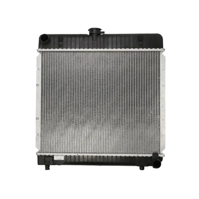 Imagem de NRF 504250 Radiador, arrefecimento do motor Alumínio 485 416 29 com componentes de montagem Aletas refrigeração soldadas MERCEDES BENZ: W123 Sedan
