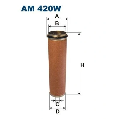 Imagem de FILTRON AM 420W Filtro de ar secundário