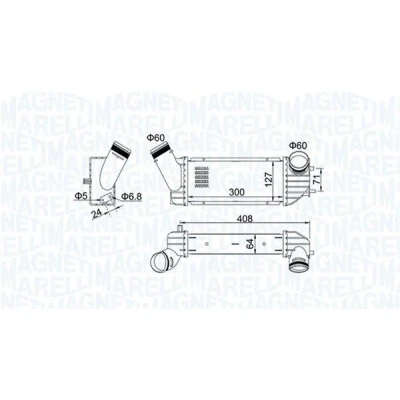 Imagem de MAGNETI MARELLI 351319204340 Intercooler