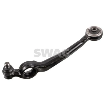 Imagem de SWAG 32 73 0015 Braço de suspensão com chumaceira Eixo dianteiro, lado direito, em baixo transversal Aço fundido AUDI: 100 C4 Sedan, A6 Avant