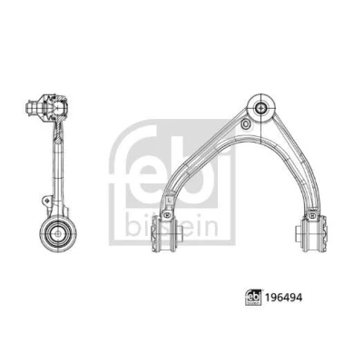 Imagem de FEBI BILSTEIN 196494 Braço de suspensão