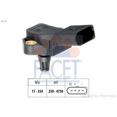 Imagem de FACET 10.3112 Sensor 11kPa 254kPa Made in Italy OE Equivalent AUDI: A6 C6 Avant