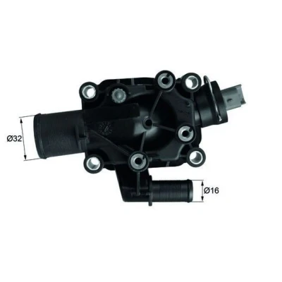 Imagem de MAHLE ORIGINAL TI 210 89 Termóstato, líquido de refrigeração 91 com junta PEUGEOT: 206 Hatchback, 307 Carrinha, CITROËN: Xsara Picasso