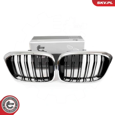 Imagem de ESEN SKV 66SKV263 Grelha de Radiador crómio/negro