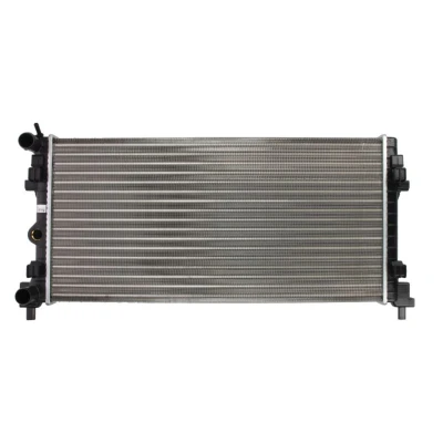 Imagem de NISSENS 640012 Radiador, arrefecimento do motor Alumínio 650 322 34 Aletas de refrigeração unidas mecanicamente SKODA: Fabia III Carrinha, 2
