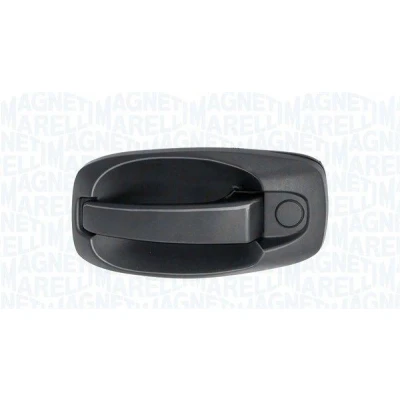 Imagem de MAGNETI MARELLI 350105021800 Puxadores de Porta à frente, lado direito sem chave preto não revestido FIAT: Doblo II Van / Carrinha, Carrinha
