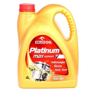 Imagem de Orlen Platinum Maxexpert V 5W 30 4l Óleo do motor QFS434B40 BMW: 3 Sedan, Touring, 5 VOLKSWAGEN: Golf 4, 5, Polo IV Hatchback