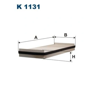 Imagem de Filtro de habitáculo filtron k1131