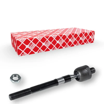 Imagem de FEBI BILSTEIN 48064 Barra Axial da Direção Eixo dianteiro, lado esquerdo, direito 218,5 com porca de segurança