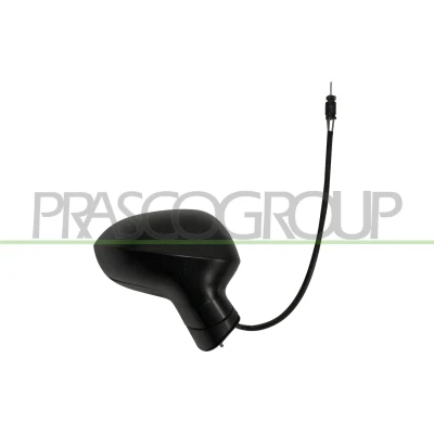 Imagem de Espelho retrovisor Prasco ST0357103 à direita preto ajuste: por cabo de aço, convexo, sem cor SEAT: Ibiza 4, 4 ST, Sportcoupe