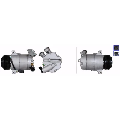 Imagem de LUCAS ACP01231 Compressor PAG 46 YF R134a, R1234yf com juntas FORD: Transit Connect V408 Van, Tourneo / Grand Carrinha