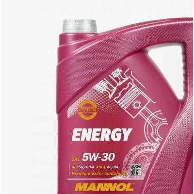 Imagem de Mannol Energy 5W 30 5l Óleo do motor MN7511 5 RENAULT: CLIO 2 Kasten, TRAFIC MEGANE 2, VOLKSWAGEN: Passat B3/B4 Variant, Golf 4 endado,