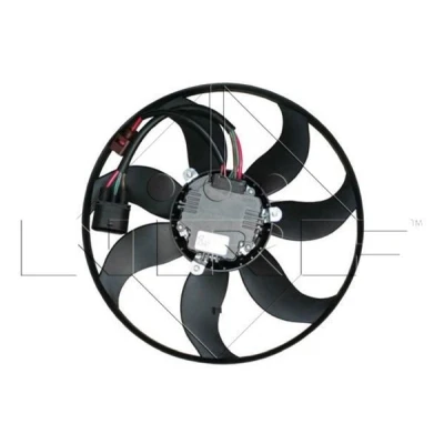 Imagem de NRF 47396 ventilador de radiador 365 12 240 sem estrutura do (caixilho) com módulo comando VOLKSWAGEN: GOLF 6