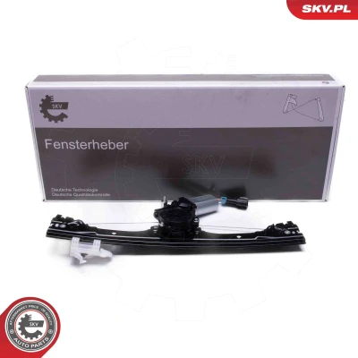 Imagem de Esen Skv Elevador de vidro à frente, lado direito elétrico com motor 00SKV146 FIAT: 500 Hatchback, C Cabrio