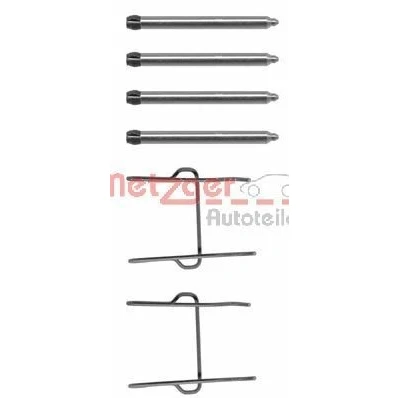 Imagem de METZGER 109 1081 Kit de acessórios, pastilhas travão CITROËN: Saxo Hatchback, AX, PEUGEOT: 106 I II Hatchback