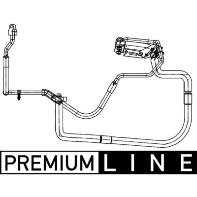 Imagem de MAHLE ORIGINAL AP 110 000P Conduta de alta/baixa pressão, ar condicionado