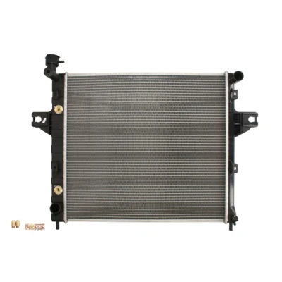 Imagem de THERMOTEC D7Y011TT Radiador, arrefecimento do motor Alumínio 596 548 26 Caixa de velocidades automática Aletas refrigeração soldadas