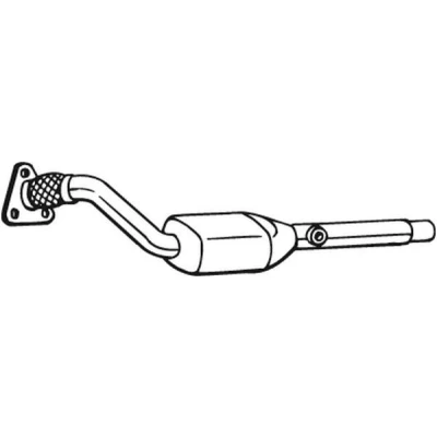Imagem de Bosal 090 753 Catalisador Euro 3, 4 com componentes de montagem towbar set (Including e set)