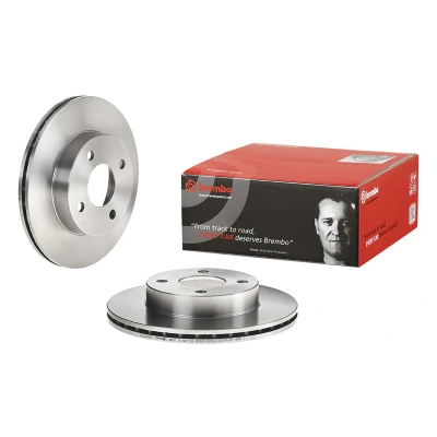 Imagem de BREMBO 09.A919.10 Disco de travão 238 18 4 interior ventilado NISSAN: MICRA 2