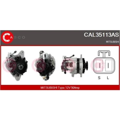Imagem de CASCO CAL15254AS Alternador 12V 120A MERCEDES BENZ: Classe E Sedan, C CLK Cabrio