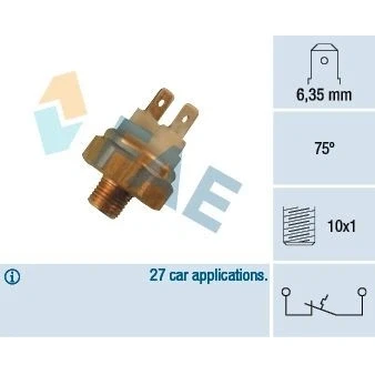 Imagem de FAE 35450 Interruptor de temp., luz avisadora líquido refrigeração