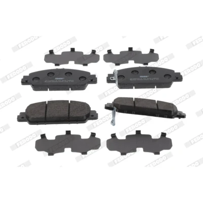 Imagem de FERODO FDB5234 Jogo de pastilhas para travão disco com avisador sonoro desgaste sem acessórios HONDA: HR V II, Accord 9 Limousine