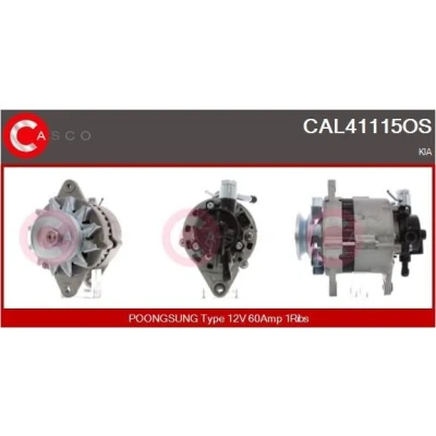 Imagem de CASCO CAL35130AS Alternador 12V 90A MITSUBISHI: PAJERO 2