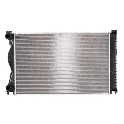 Imagem de NRF 50596 Radiador, arrefecimento do motor Alumínio 677 448 32 com retentor Aletas de refrigeração soldadas AUDI: A6 C6 Sedan