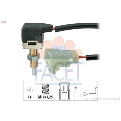 Imagem de FACET 7.1298 Interruptor, comando da embraiagem (regulador velocidade) Made in Italy OE Equivalent KIA: cee‘d I Carrinha